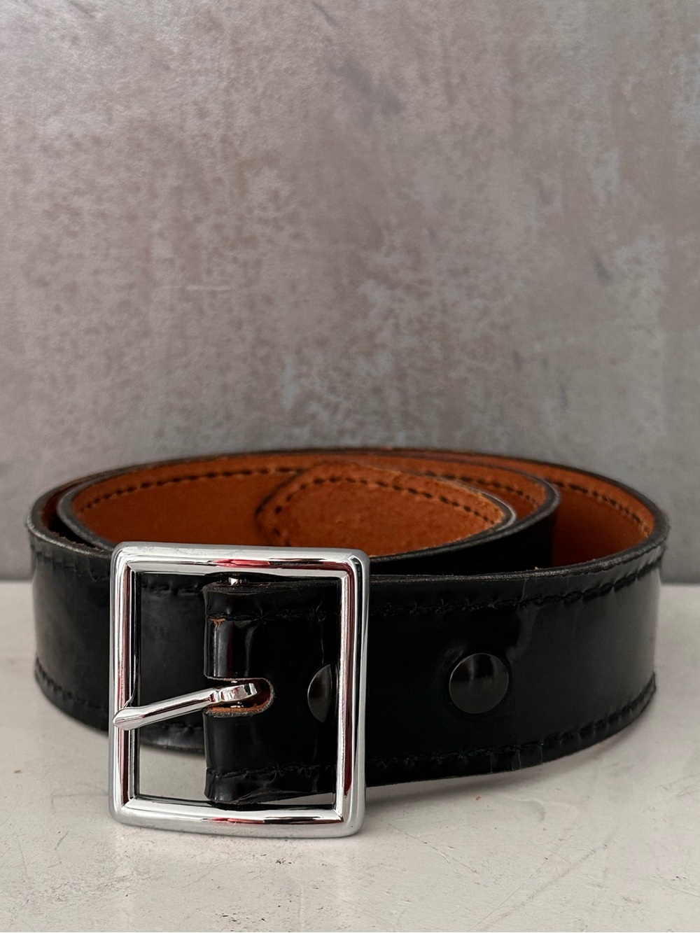 SAFARILAND PATENT LEATHER DUTY BELT STYLE 51 38